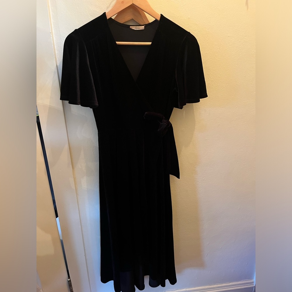 Velvet holiday dress